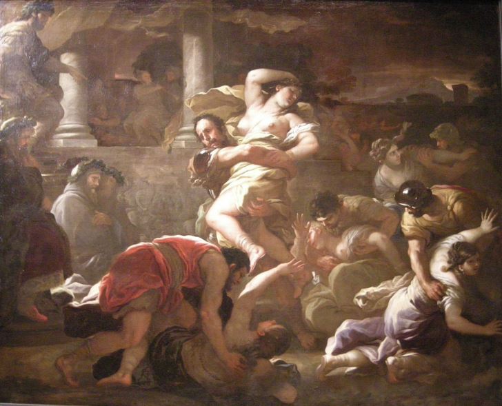 Ratto delle Sabine esempio di atto sessuale senza consenso